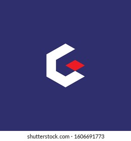 Letter G logo design template elements 
