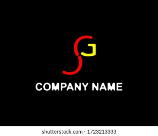 Letter G Logo Design Template Element