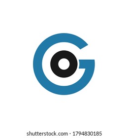 Letter G logo design template elements