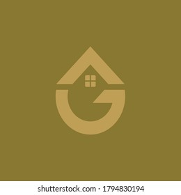 Letter G logo design template elements