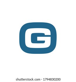 Letter G logo design template elements
