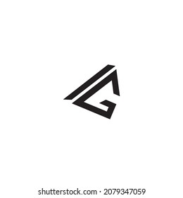 Letter i g Logo-Design-Vorlage Kostenloser Vektorgrafik