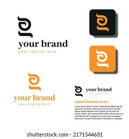 plantilla de diseño de logotipo de letra g para su marca