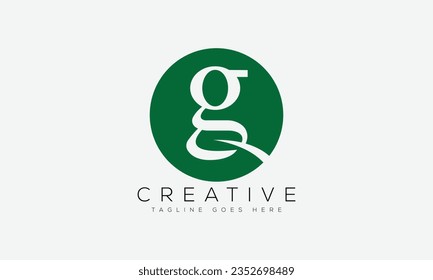 Letter G logo design template vector illustration.