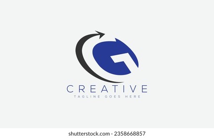 Letter G logo design template vector illustration.