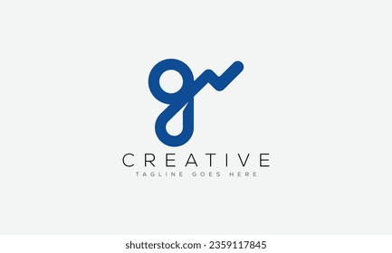 Buchstabe G Logo Design Vorlage Vektorgrafik.