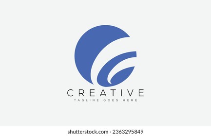Letter G logo design template vector illustration.