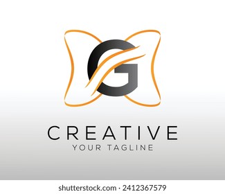 
Letter G logo design template