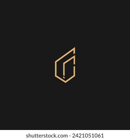 plantilla de diseño del logotipo de letra G Vector, icono mínimo de G,
