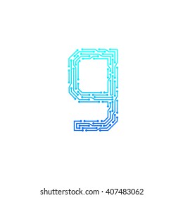 letter g logo design template logotype