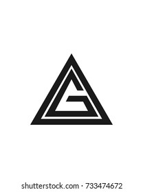 Letter G logo design template
