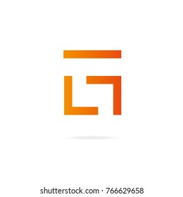Letter G logo. Design template elements