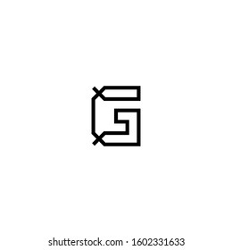 Letter G Logo Design Vector. Typography G logo. Flat G logo