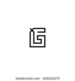 Letter G Logo Design Vector. Typography G logo. Flat G logo