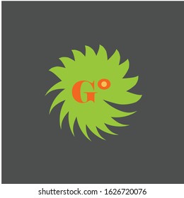 letter g logo design vector icon