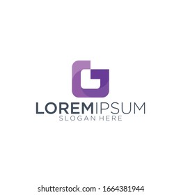letter G logo design vector illustration