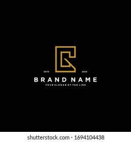 letter g logo design vector template