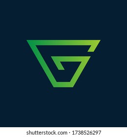 
Letter g logo design vector
