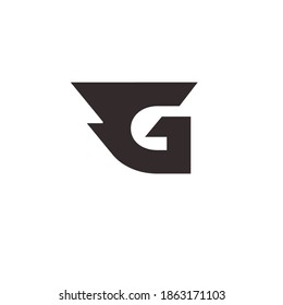 letter G logo design vector