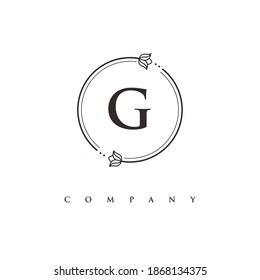 vector de diseño de logotipo de letra G
