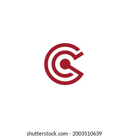 Letter G logo design vector