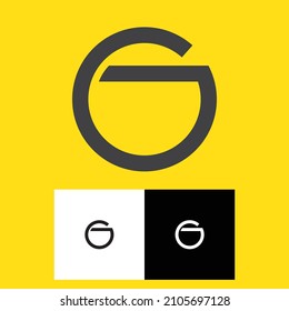 Letter G logo design vector template