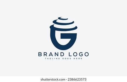 letter G logo design vector template design for brand.