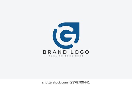 Buchstaben G Logo Design Vektordesign für Marke Design.