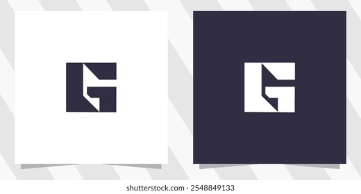 letter g logo design vector