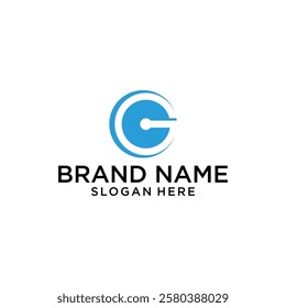 Letter G logo design vector
