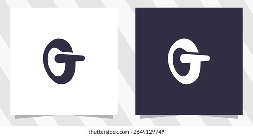 letra g logotipo design vetor