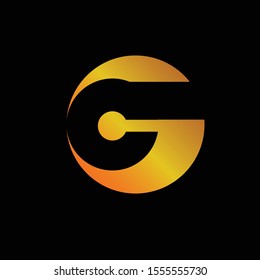letter G logo icon. Creative Design in the form of the letter G, can be used for business, technology, finance, networking, and any design project