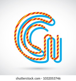 Letter G logo icon design template elements