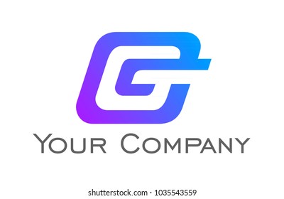  Letter G logo icon design template elements.