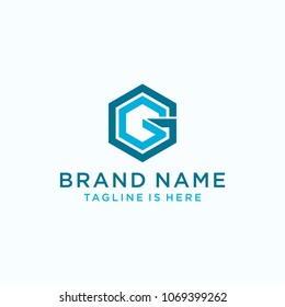 Letter G logo icon design template elements