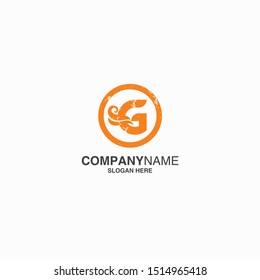 Letter G Logo Icon Design Template Stock Vector