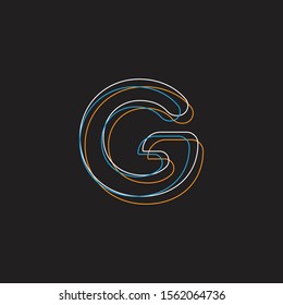 Letter G logo icon design template elements