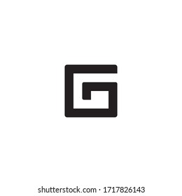 Logotipo de letra G / diseño de iconos