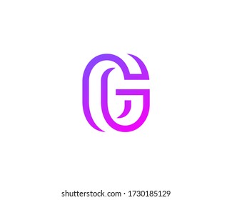 Letter G logo icon design template elements