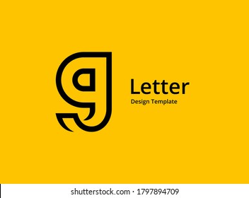 Letter G logo icon design template elements