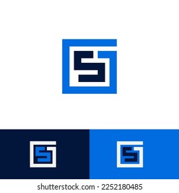 Letter G logo icon design template elements Vector eps