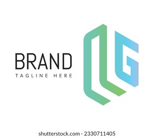 Elementos de la plantilla de diseño de iconos del logotipo de la letra G. Usable para marca, logotipos de negocios y tecnología.
