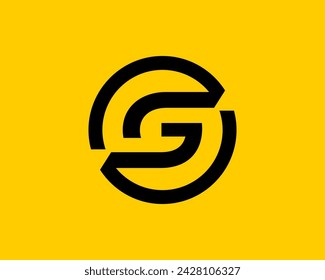 Letter G logo icon design template elements