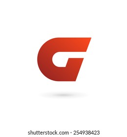 Letter G A logo icon design template elements 