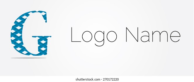 Letter G logo icon design template elements
