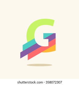 Letter G logo icon design template elements