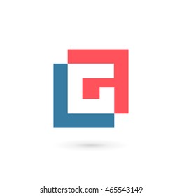 Letter G logo icon design template elements