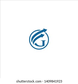 Letter G logo icon flat and vector design template