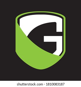 Icono del logotipo de la letra G planilla de diseño de vector
