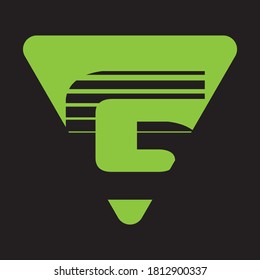 Letter G logo icon flat and vector design template